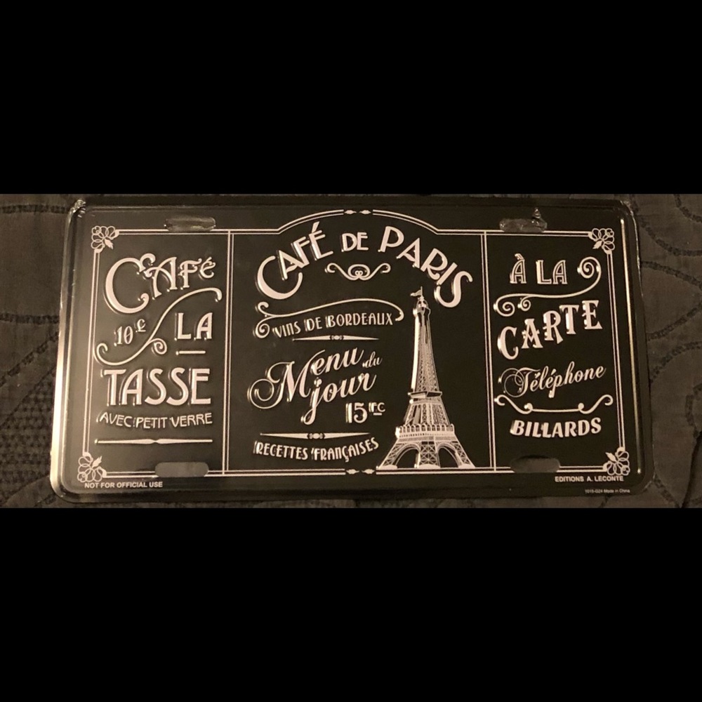Front License Plate